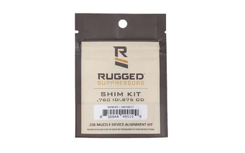 Barrels Choke Tubes Rugged Suppressors Shim Kit RUGGED SHIM KIT .338 3/4X24 M18X51